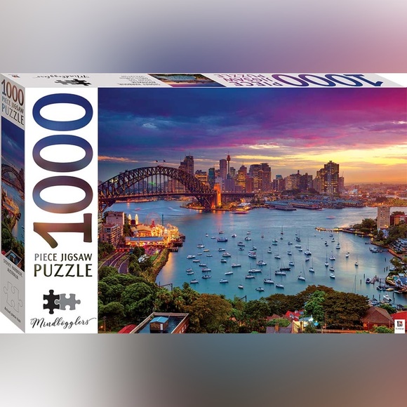 🧩 Sydney Harbour Bridge, Australia 1000pc Jigsaw 🧩 - Picture 1 of 3